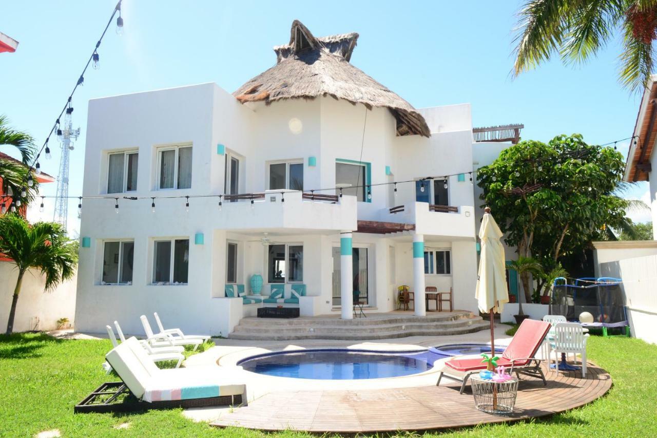 Вілла Bella Casa Privada Junto Al Mar Caribe Канкун Екстер'єр фото