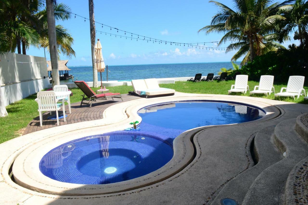 Вілла Bella Casa Privada Junto Al Mar Caribe Канкун Екстер'єр фото